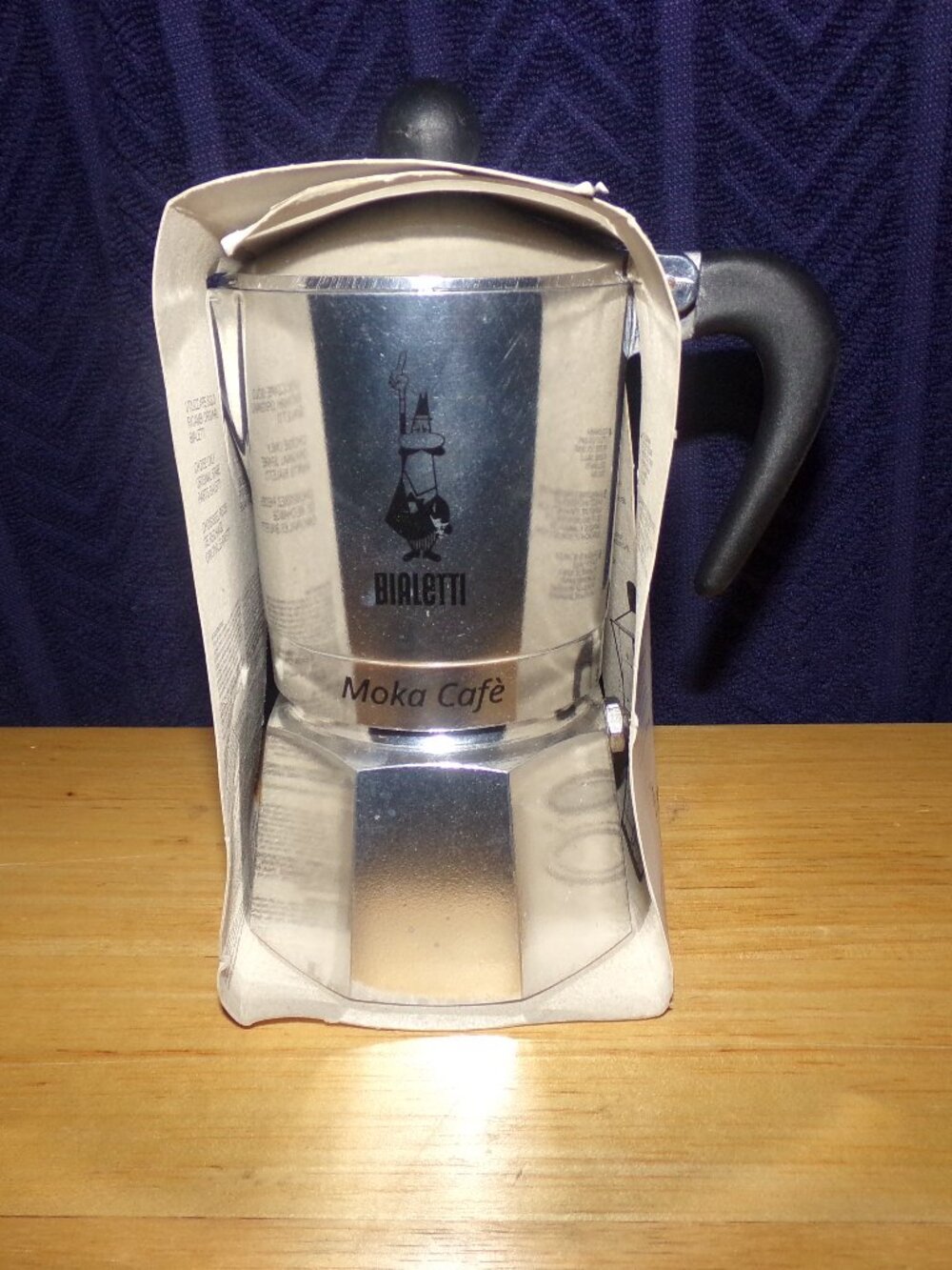 Bialetti Moka Express Iconic Italian Stovetop Espresso Maker Silver, 3 Cups new